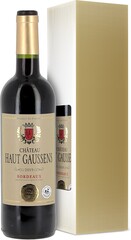 Chateau Haut Gaussens Bordeaux Rouge AOP, 75cl, dárkové balení